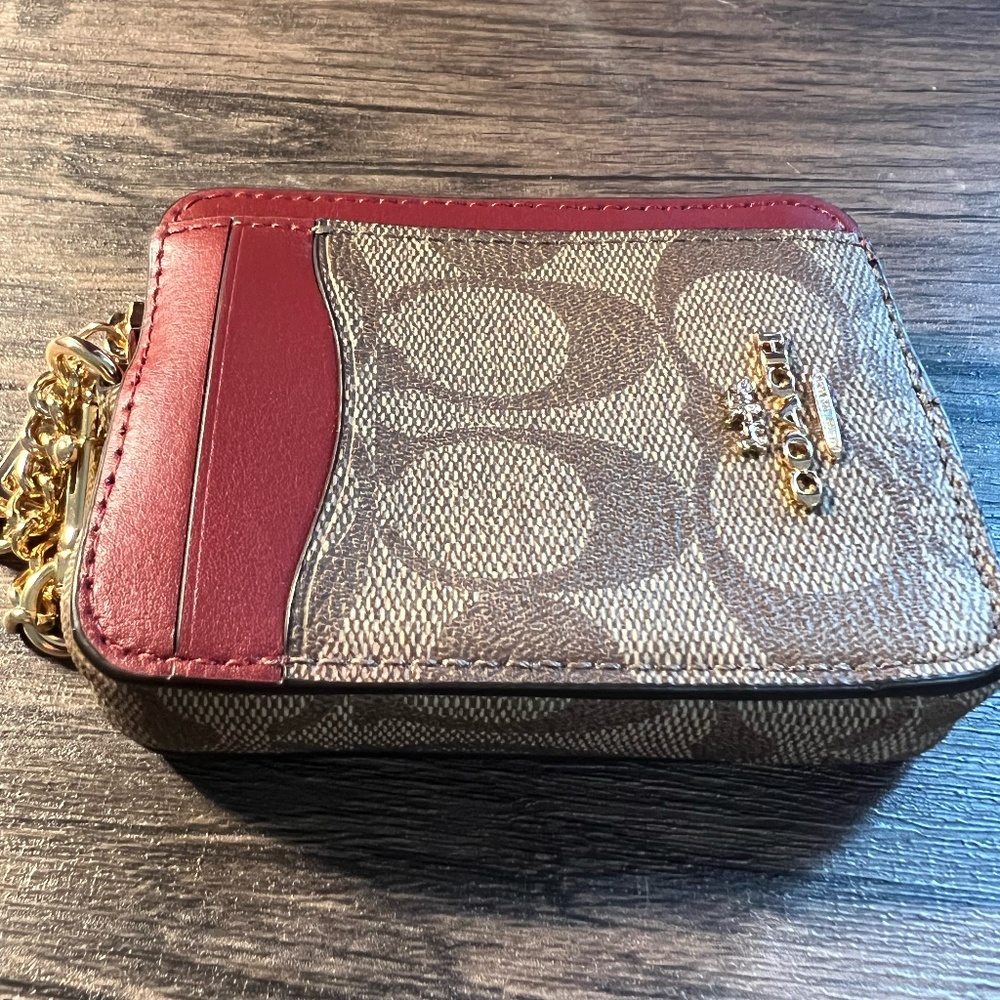 Coach Zip Card Case